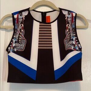 NWT Clover Canyon Scuba Crop Top - Size L